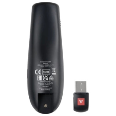 Verbatim Bezvadu prezenteris ar lāzeri Verbatim Focus