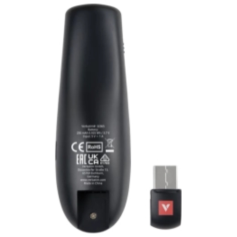 Verbatim Bezvadu prezenteris ar lāzeri Verbatim Focus