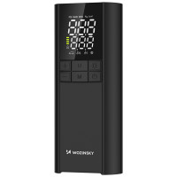 Wozinsky WPEP-8000 compressor, electric pump, 8000mAh power bank, flashlight - black