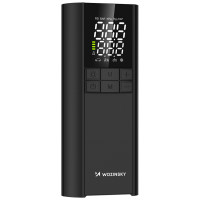 Wozinsky WPEP-8000 compressor, electric pump, 8000mAh power bank, flashlight - black
