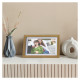 Wozinsky WRC-32 10.1" Digital Photo Frame with Frameo 32GB App - Light Brown