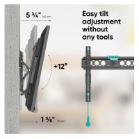 Onkron TV SET ACC WALL MOUNT /32-70"/BLACK TM5-B ONKRON