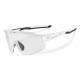 Rockbros Cycling Glasses Photochromic with UV Protection and Corrective Insert - White