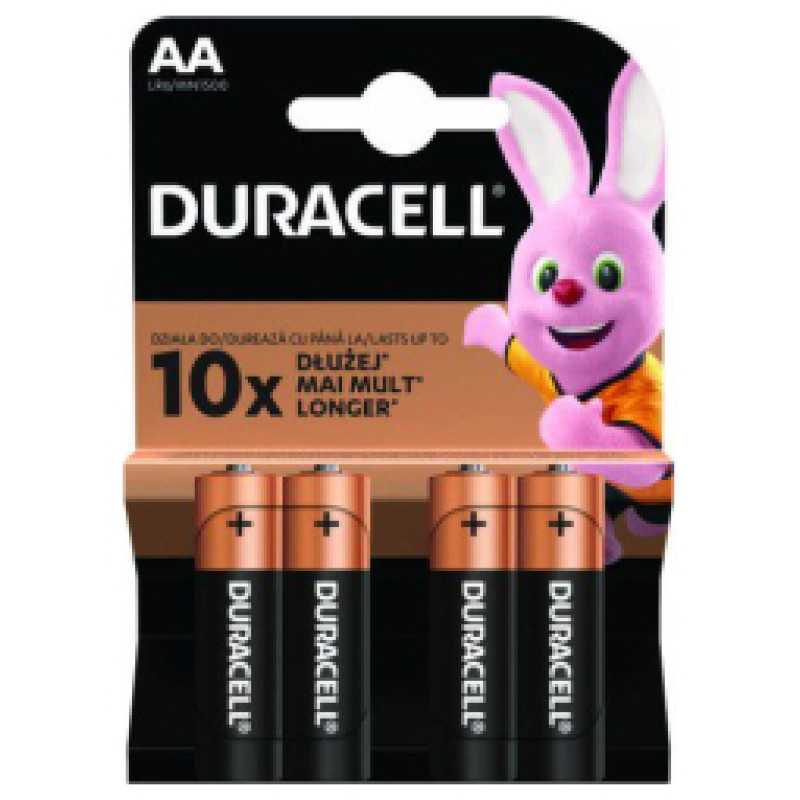 Duracell Baterijas Duracell Base AA 4 pack 1.5V