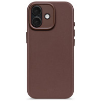 Decoded Leather Backcover case with MagSafe for iPhone 17 - brown
