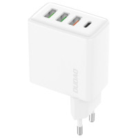 Dudao A5HEU 3xUSB-A 1xUSB-C PD 20W QC3.0 18W+ 2x12W wall charger - white