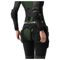 Qunature Ski Hip Protectors - Advanced L Skis, Snowboard, Skates - Black