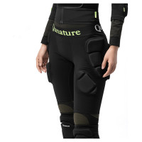 Qunature Ski Hip Protectors - Advanced L Skis, Snowboard, Skates - Black
