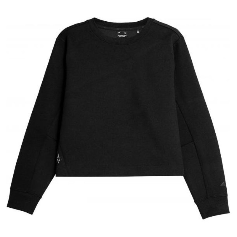 4F W sweatshirt H4Z21-BLD037 black (L)