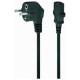 Gembird Kabelis Gembird Power cord (C13) 1m