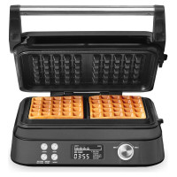 Gastroback 42449 Waffle Maker Advanced Control Black Edition