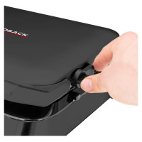 Gastroback 42449 Waffle Maker Advanced Control Black Edition