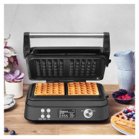 Gastroback 42449 Waffle Maker Advanced Control Black Edition