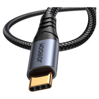 Joyroom Audio Transfer Series SY-A07 Mini Jack 3.5mm/USB-C Cable 1.2m - Black