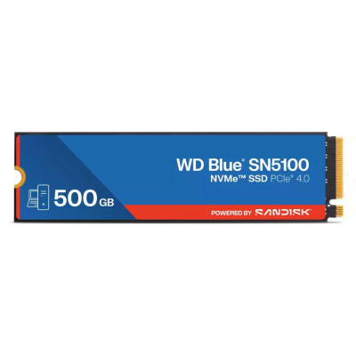 Sandisk SSD PCIE G4 M.2 NVME 500GB BLU/SN5100 WDS500G5B1E SANDISK