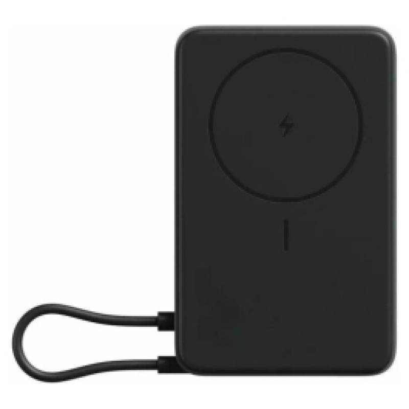 Xiaomi Ārēja baterija Xiaomi 10000mAh Gray Magnetic integrēts USB Type-C bezvadu