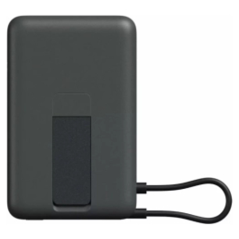 Xiaomi Ārēja baterija Xiaomi 10000mAh Gray Magnetic integrēts USB Type-C bezvadu