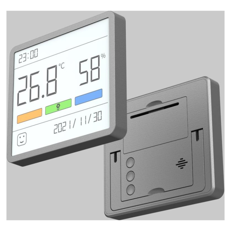 Mova HYGROMETER/THERMOMETER/CLOCK/MTHM01 MOVA