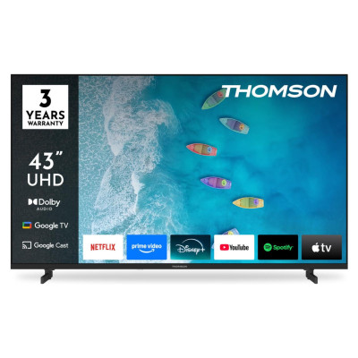 Thomson TV Set|THOMSON|43 "|4K Ultra HD|3840 x 2160 pixels|Flat|16:9|LED|43UG4S15