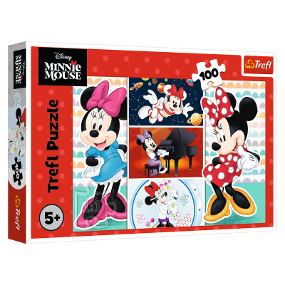 Trefl DISNEY Puzle Minija-pele, 100 gab.