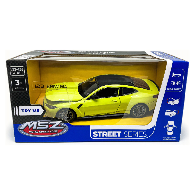 MSZ Miniatūrais modelis - BMW M4, mērogs 1:23
