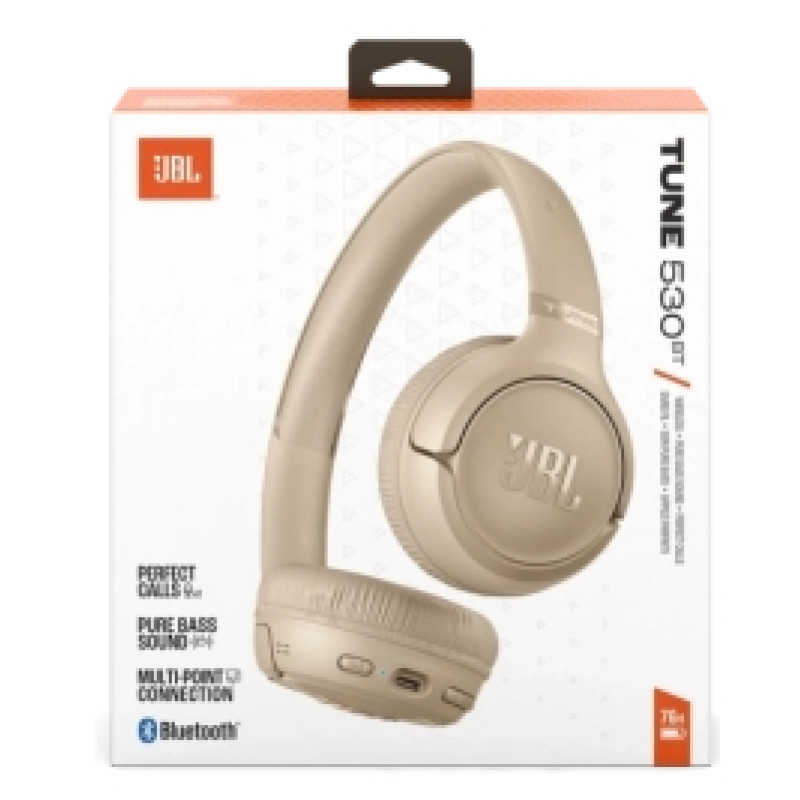 JBL Bezvadu austiņas JBL TUNE 530BT Beige