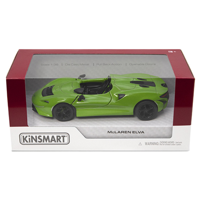 Kinsmart Miniatūrais modelis - McLaren Elva, izmērs 1:36