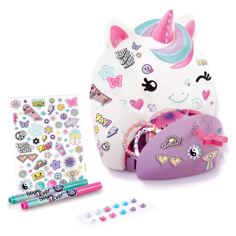 Style 4 Ever Dekors ar noslēpumu Pa&scaron;darināta vienradža lampa