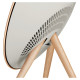Bang & Olufsen Beosound A9 5th Gen Speaker Gold Tone (Back Sand/Cover Golden/Legs White Oak)