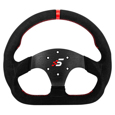 Simagic D-Shaped Steering Wheel Rim 325mm without HUB, suede, S404