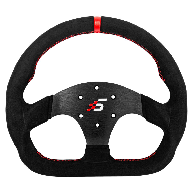 Simagic D-Shaped Steering Wheel Rim 325mm without HUB, suede, S404