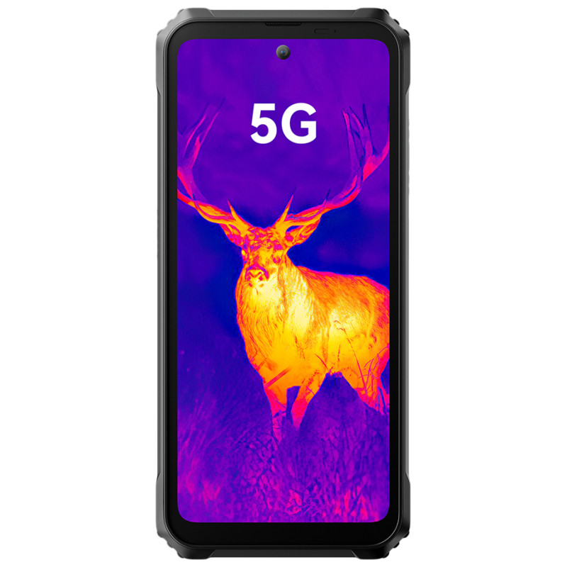 Blackview BL9000 Pro 5G 6.78" Corning 7t FHD+IPS 1080x2460 120Hz, 12GB/512GB, MT6891Z Octa-core 2.6GHz, 50MP Front/13MP+50MP Back Camera, Battery 8800mAh NO Charger, Type-C, NFC, FLIR Thermal imaging, Android 14, Dual SIM, SD card slot, Phantom Black