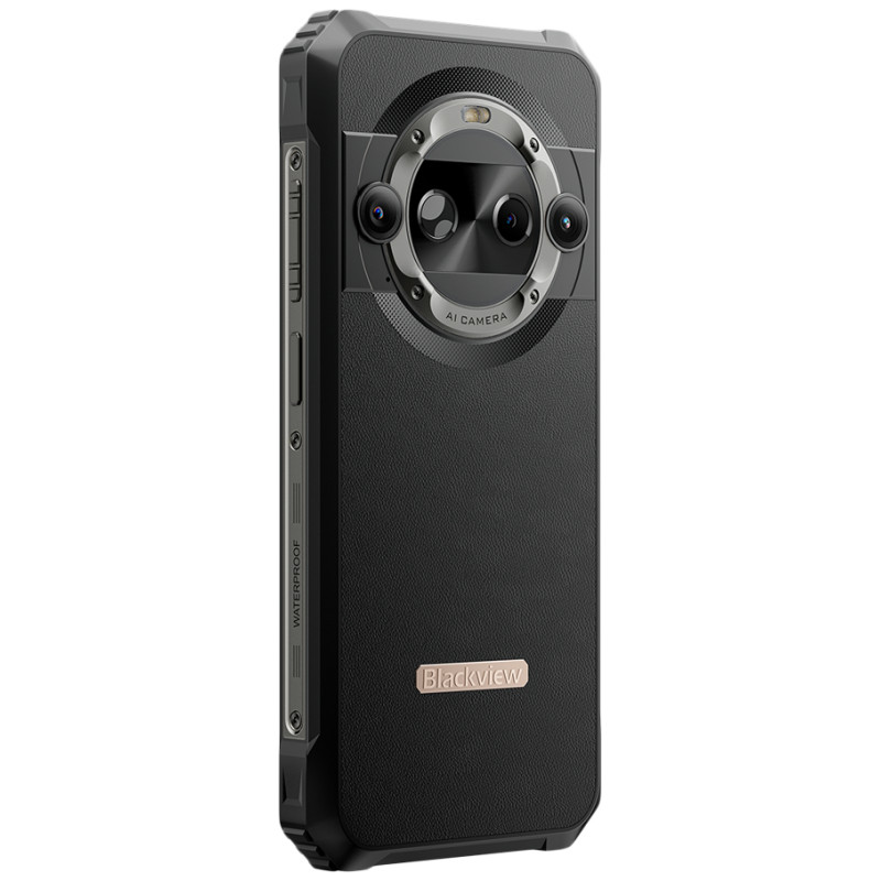 Blackview BL9000 Pro 5G 6.78" Corning 7t FHD+IPS 1080x2460 120Hz, 12GB/512GB, MT6891Z Octa-core 2.6GHz, 50MP Front/13MP+50MP Back Camera, Battery 8800mAh NO Charger, Type-C, NFC, FLIR Thermal imaging, Android 14, Dual SIM, SD card slot, Phantom Black