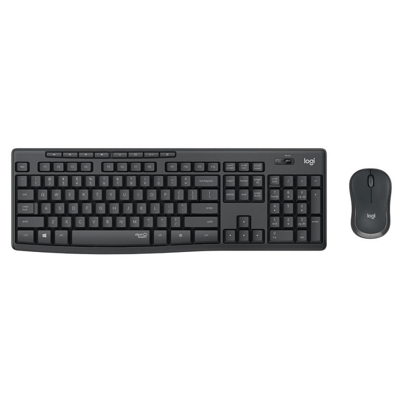 Logitech MK295 Silent Wireless Combo - GRAPHITE - RUS