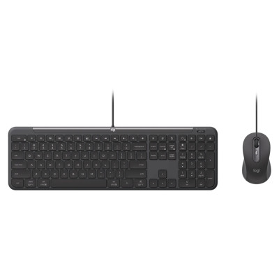 Logitech WIRED COMBO MK620 FOR BUSINESS - GRAPHITE - PAN - USB - NORDIC-613 - USB-C MK620B