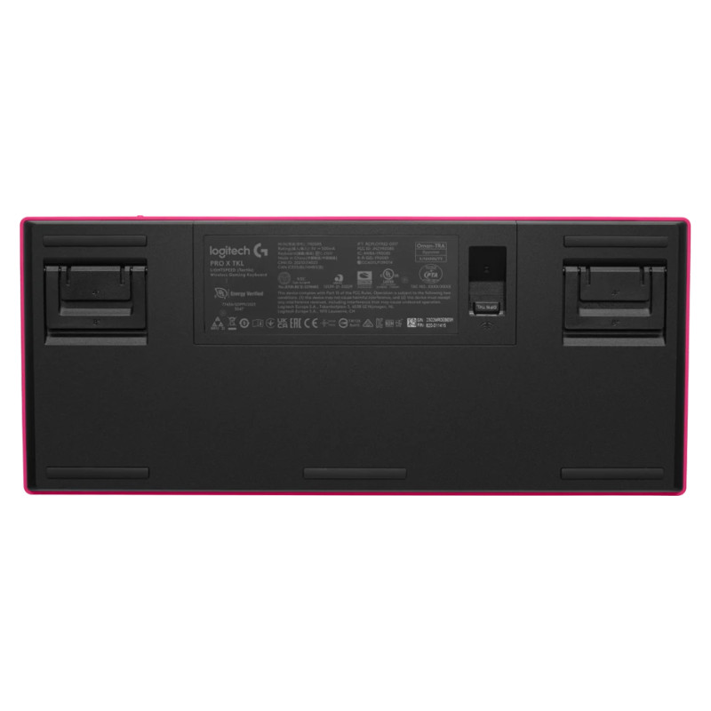 Logitech G PRO X TKL LIGHTSPEED Mechanical Gaming Keyboard - MAGENTA - US INT'l - TACTILE