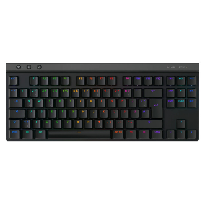 Logitech G515 LIGHTSPEED TKL - BLACK - US INT'L - 2.4GHZ/BT - EMEA28i-935 - TACTILE