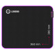 Lorgar Main 313, Gaming mouse pad, High-speed surface, Purple anti-slip rubber base, size: 360mm x 300mm x 3mm, weight 0.195kg