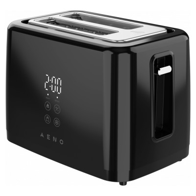 Aeno Electric Toaster, black, 220-240V, 50-60Hz, 780-930W, 2 slots, 3 modes, 7 browning levels