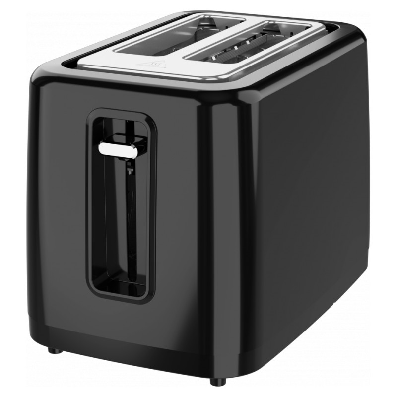 Aeno Electric Toaster, black, 220-240V, 50-60Hz, 780-930W, 2 slots, 3 modes, 7 browning levels