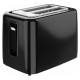 Aeno Electric Toaster, black, 220-240V, 50-60Hz, 780-930W, 2 slots, 3 modes, 7 browning levels