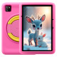 Blackview Tab 60 Pro Kids LTE 10.1-inch HD+ 800x1280 IPS 60Hz 4GB/128GB Octa-core T606 1.6GHz 5MP Front/8MP Back Camera Battery 7700mAh NO Carger USB Type-C Android 15 SD card slot Rose Pink