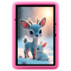 Blackview Tab 60 Pro Kids LTE 10.1-inch HD+ 800x1280 IPS 60Hz 4GB/128GB Octa-core T606 1.6GHz 5MP Front/8MP Back Camera Battery 7700mAh NO Carger USB Type-C Android 15 SD card slot Rose Pink