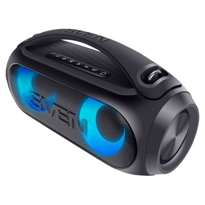 Sven Speaker SVEN PS-380, black (40W, Waterproof (IPx5), TWS, Bluetooth, FM, USB, 3000mA*h)