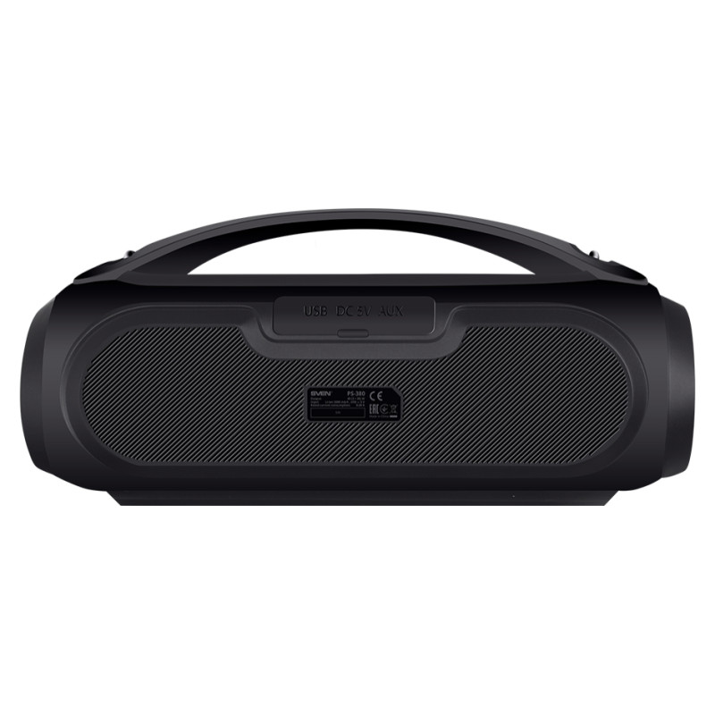 Sven Speaker SVEN PS-380, black (40W, Waterproof (IPx5), TWS, Bluetooth, FM, USB, 3000mA*h)