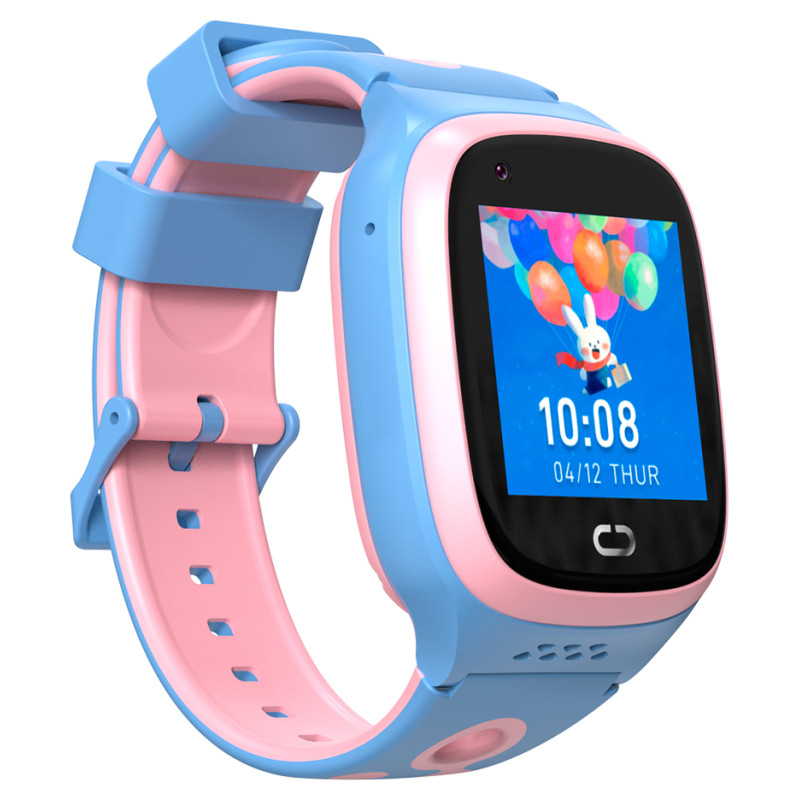 Canyon Kids Watch ZEFIR KW-49 E-SIM 4G GPS WiFi Video Music Games English learning, Pink&Blue