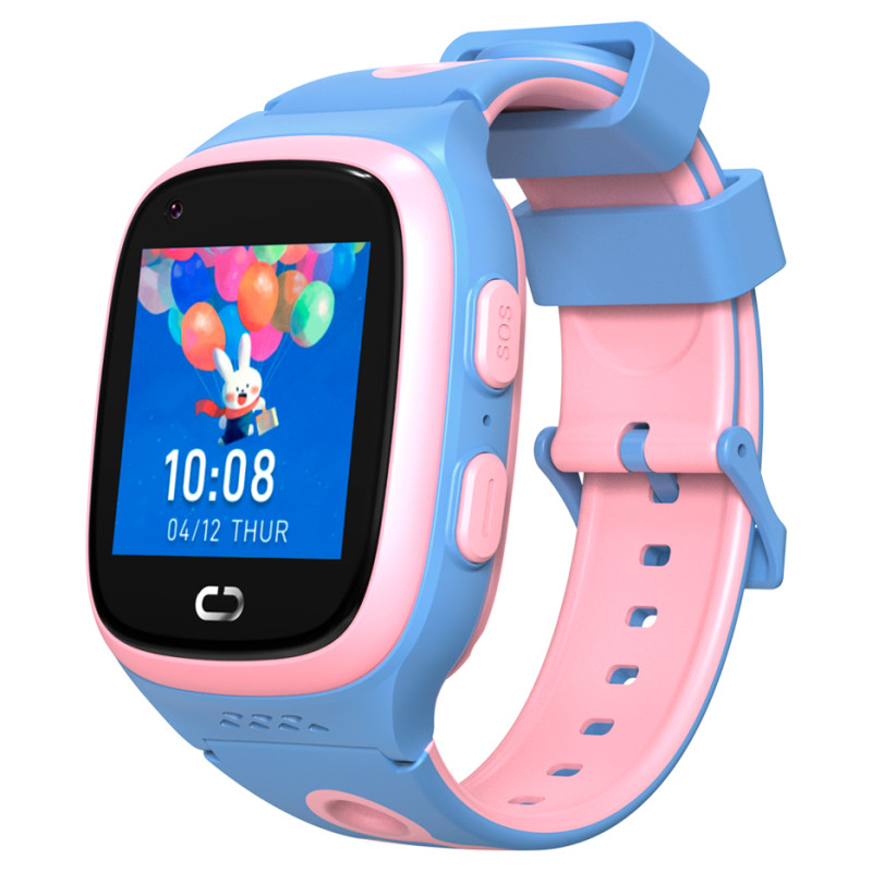 Canyon Kids Watch ZEFIR KW-49 E-SIM 4G GPS WiFi Video Music Games English learning, Pink&Blue