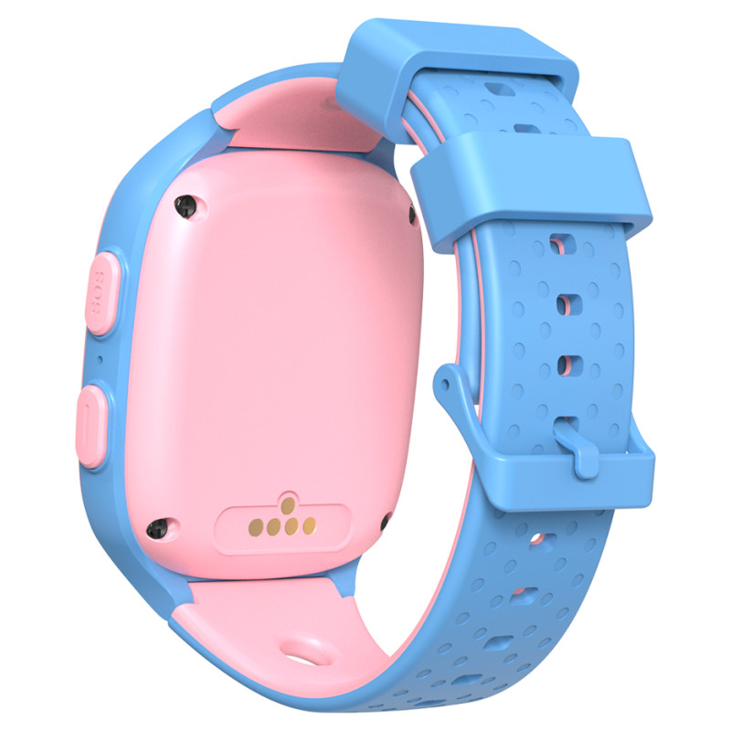 Canyon Kids Watch ZEFIR KW-49 E-SIM 4G GPS WiFi Video Music Games English learning, Pink&Blue