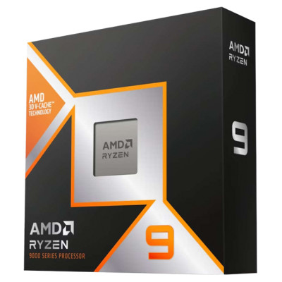 AMD CPU Desktop Ryzen 9 16/32T 9950X3D (4.3GHz/5.7GHz,144MB,170W,AM5) box, with Radeon Graphics