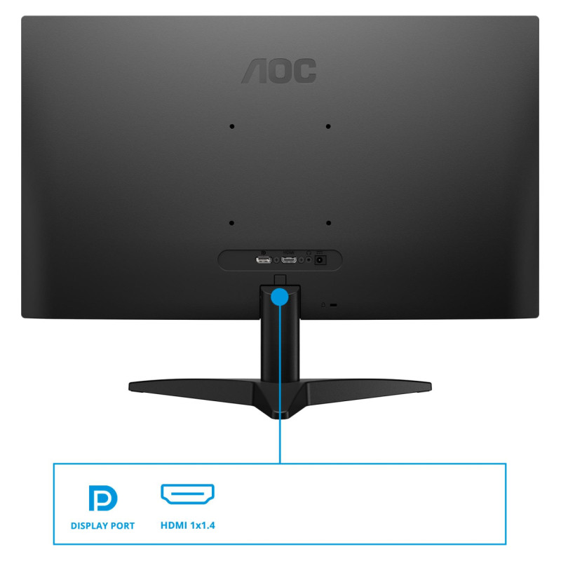AOC LCD Monitor|AOC|23.8 "|1920 x 1080 pixels|Full HD|Native aspect ratio 16:9|LED|Flat|24B36X